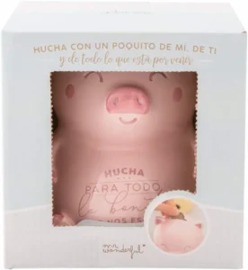 hucha cerdito mr wonderful unboxing